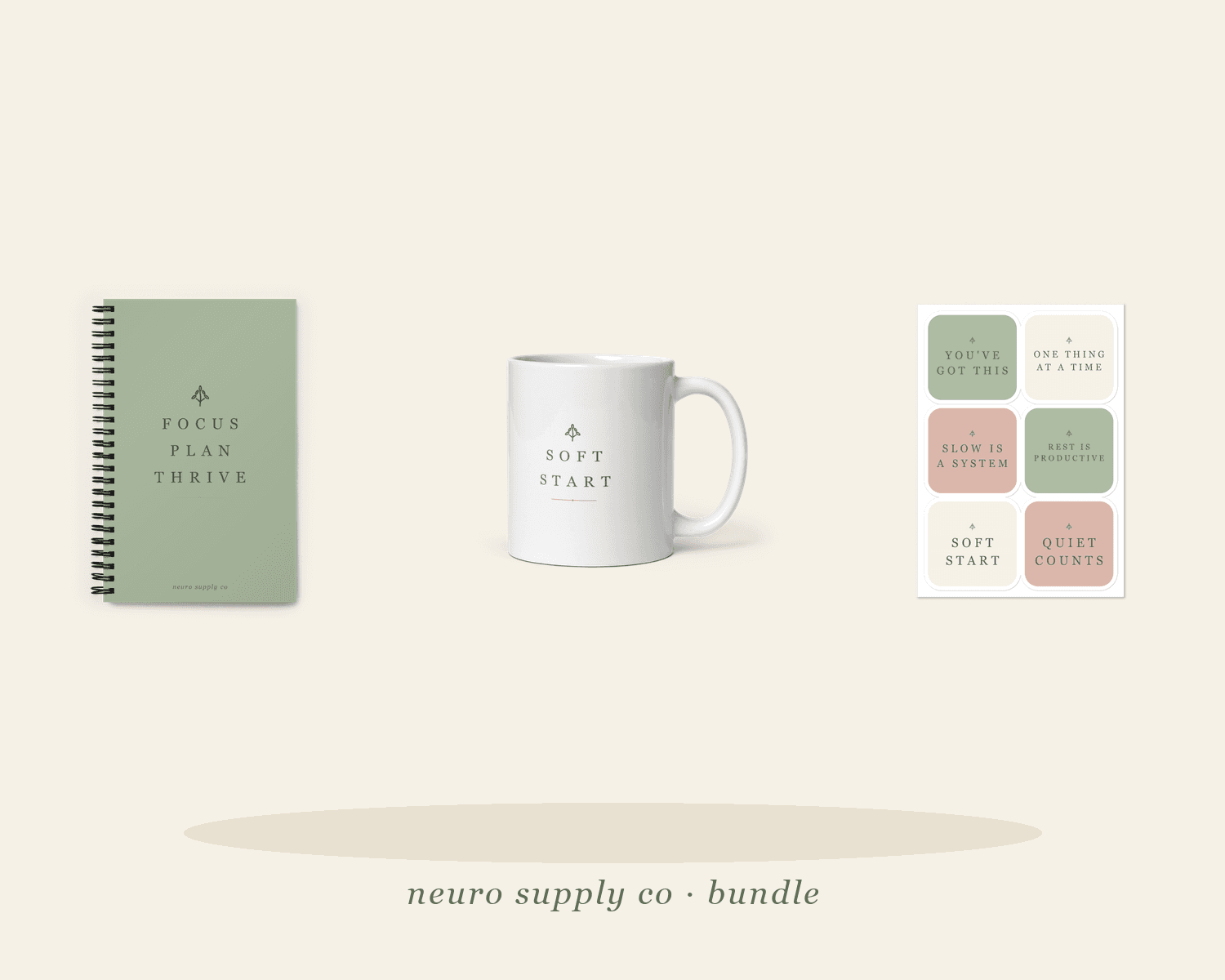 The Calm Desk Bundle