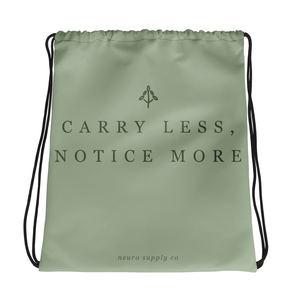 The Carry Less Drawstring