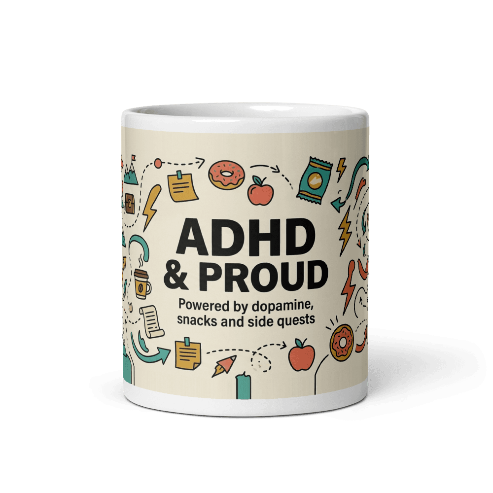 ADHD & Proud Mug