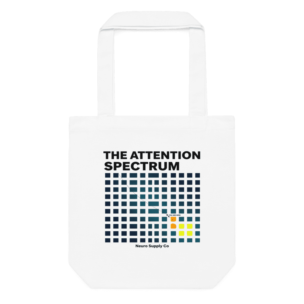 The Attention Spectrum Tote Bag