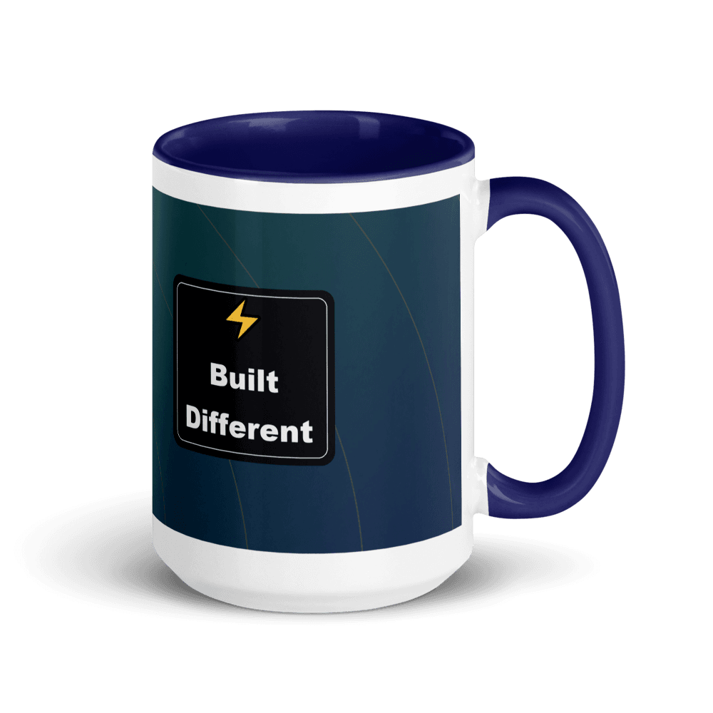 Built Different (Diagnostically) Colour-Inside Mug