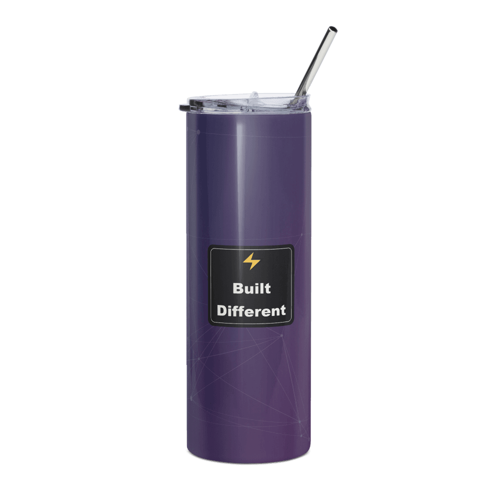 Built Different (Diagnostically) Steel Tumbler