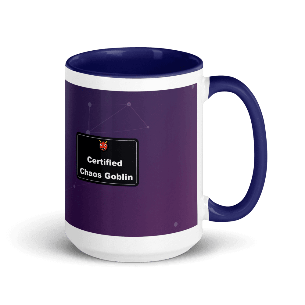 Certified Chaos Goblin Colour-Inside Mug