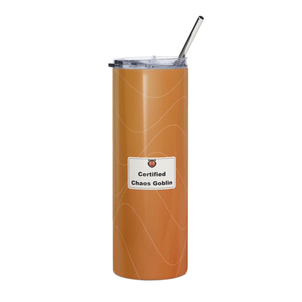 Certified Chaos Goblin Steel Tumbler