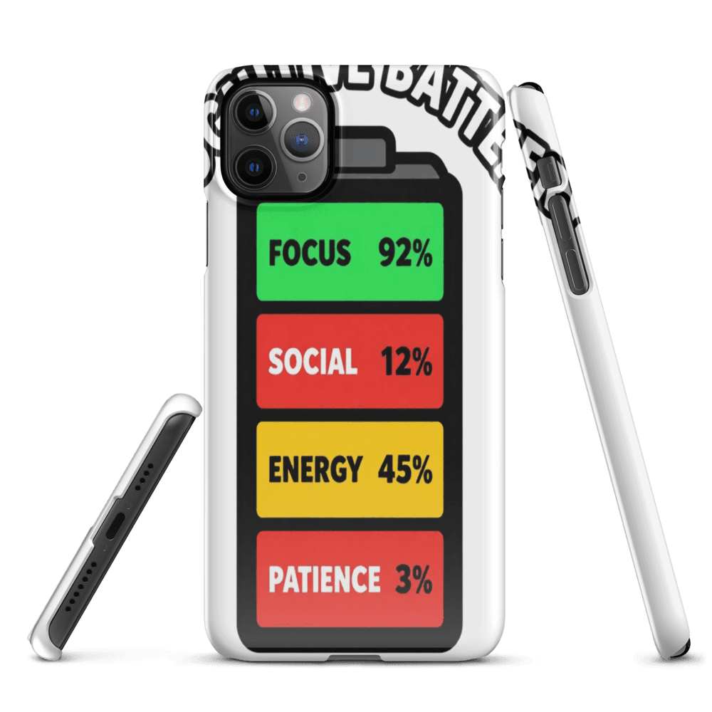 Cognitive Battery iPhone Case
