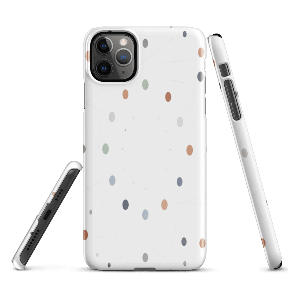 Connected Dots iPhone Case
