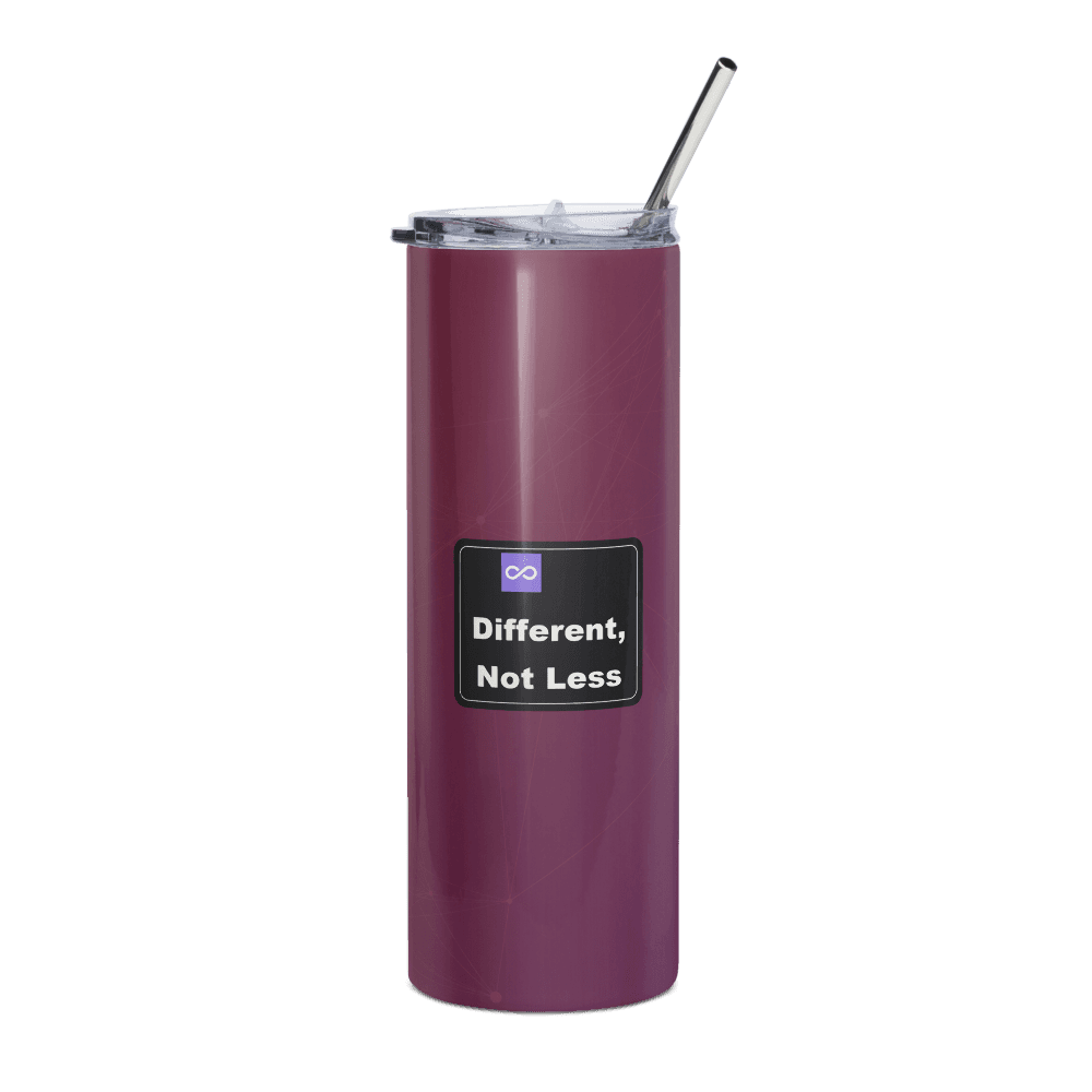 Different, Not Less Steel Tumbler