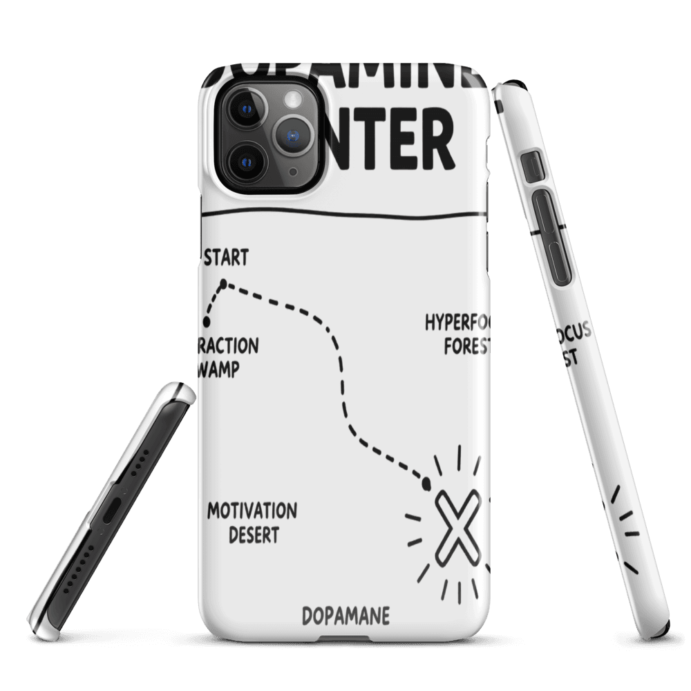Dopamine Hunter iPhone Case
