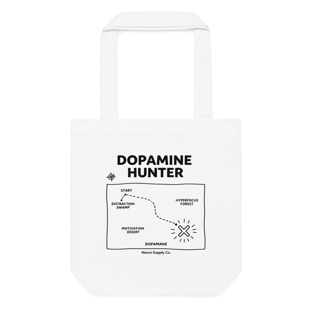 Dopamine Hunter Tote Bag
