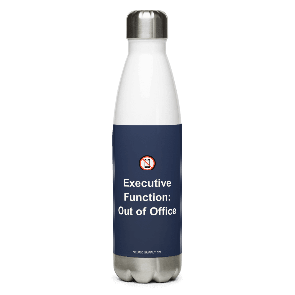 Executive Function: Out of Office Water Bottle