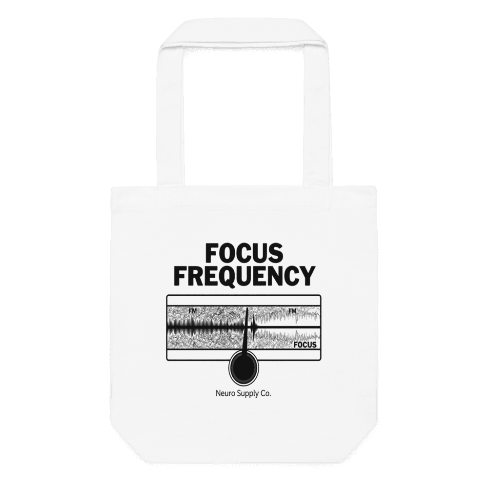 Focus Frequency Tote Bag