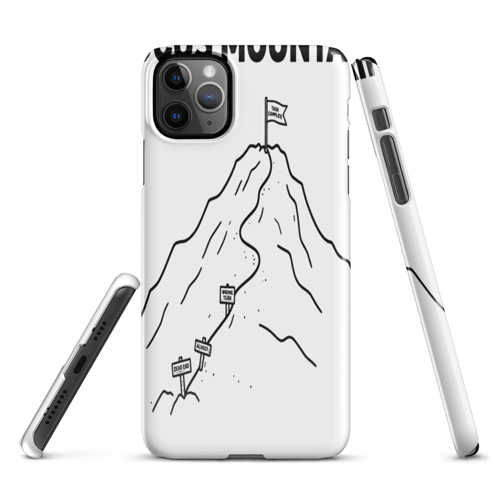 Focus Mountain iPhone Case