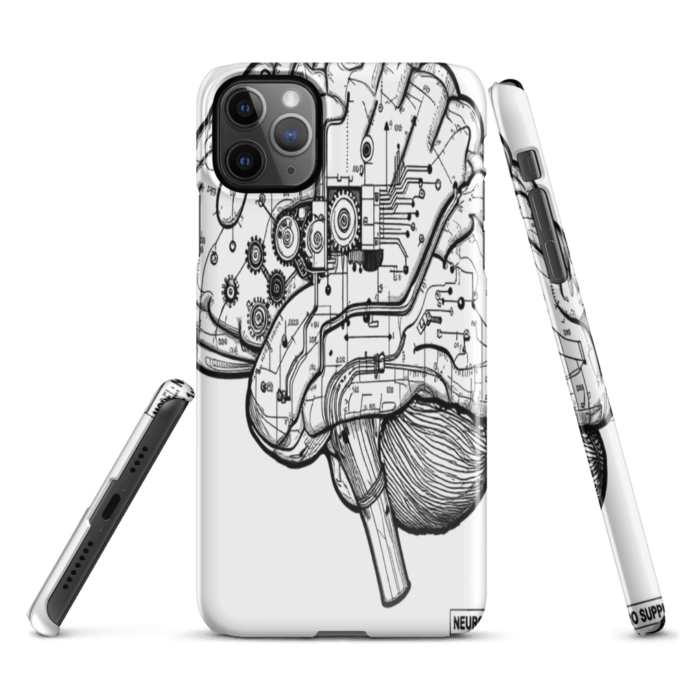 Neuro Supply Blueprint iPhone Case