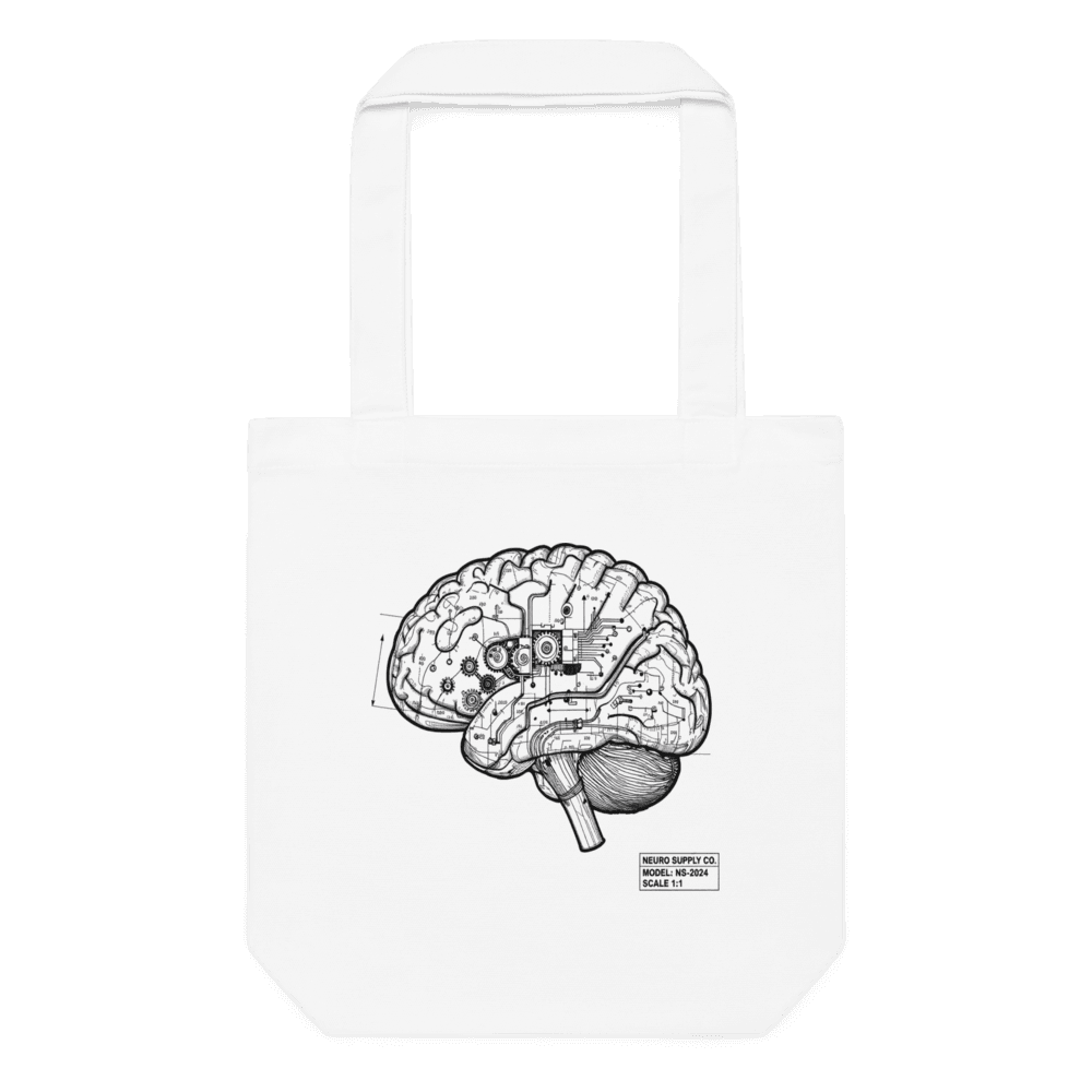 Neuro Supply Blueprint Tote Bag