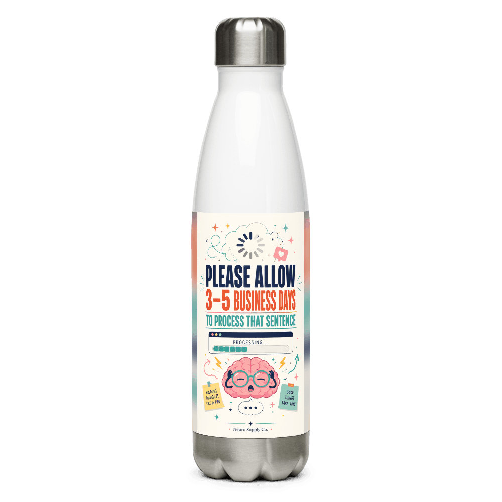 Please Allow 3–5 Business Days Water Bottle