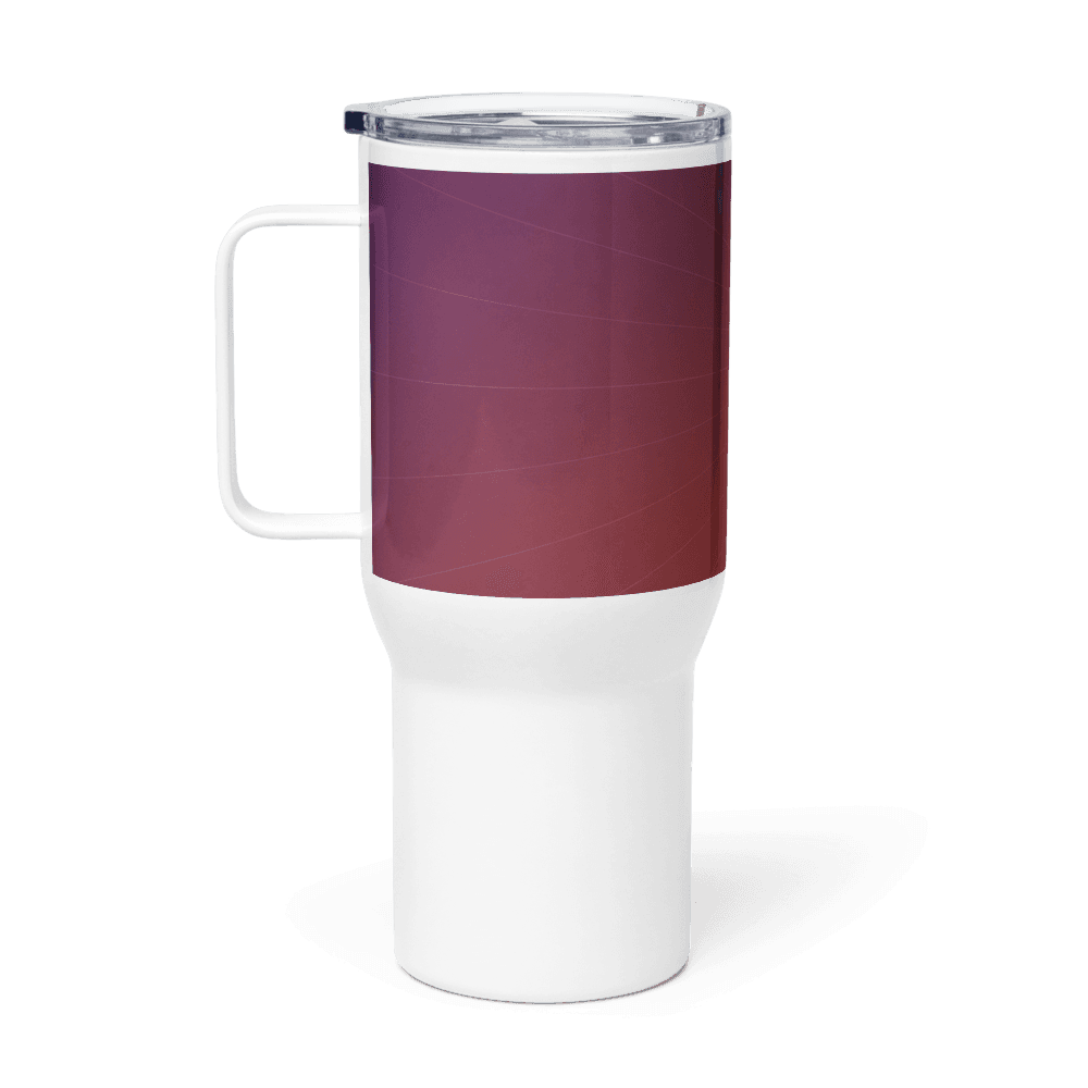 Overthinking, Professionally Travel Mug