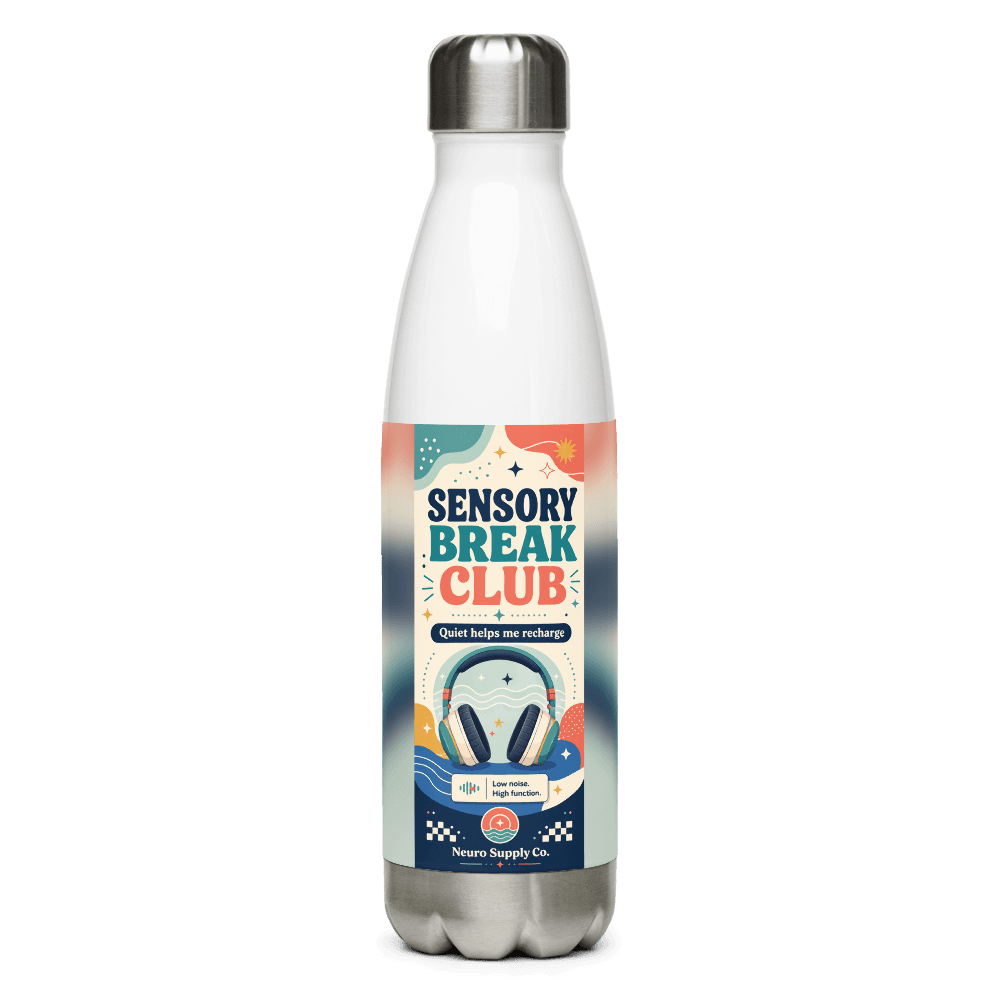 Sensory Break Club Water Bottle