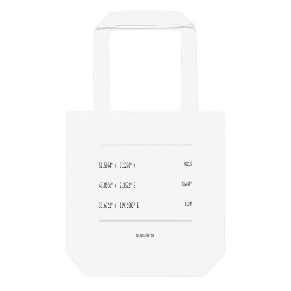The Coordinates Tote Bag