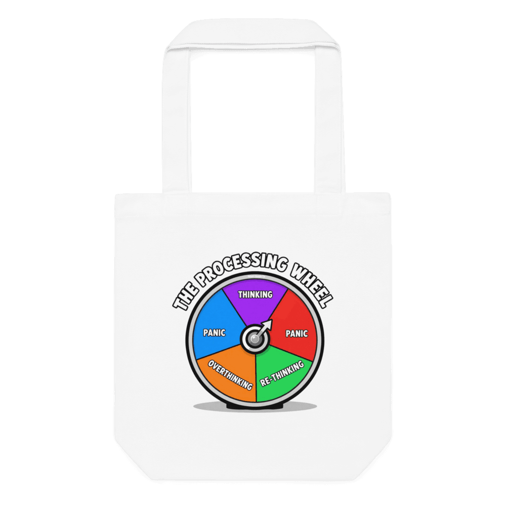 The Processing Wheel Tote Bag