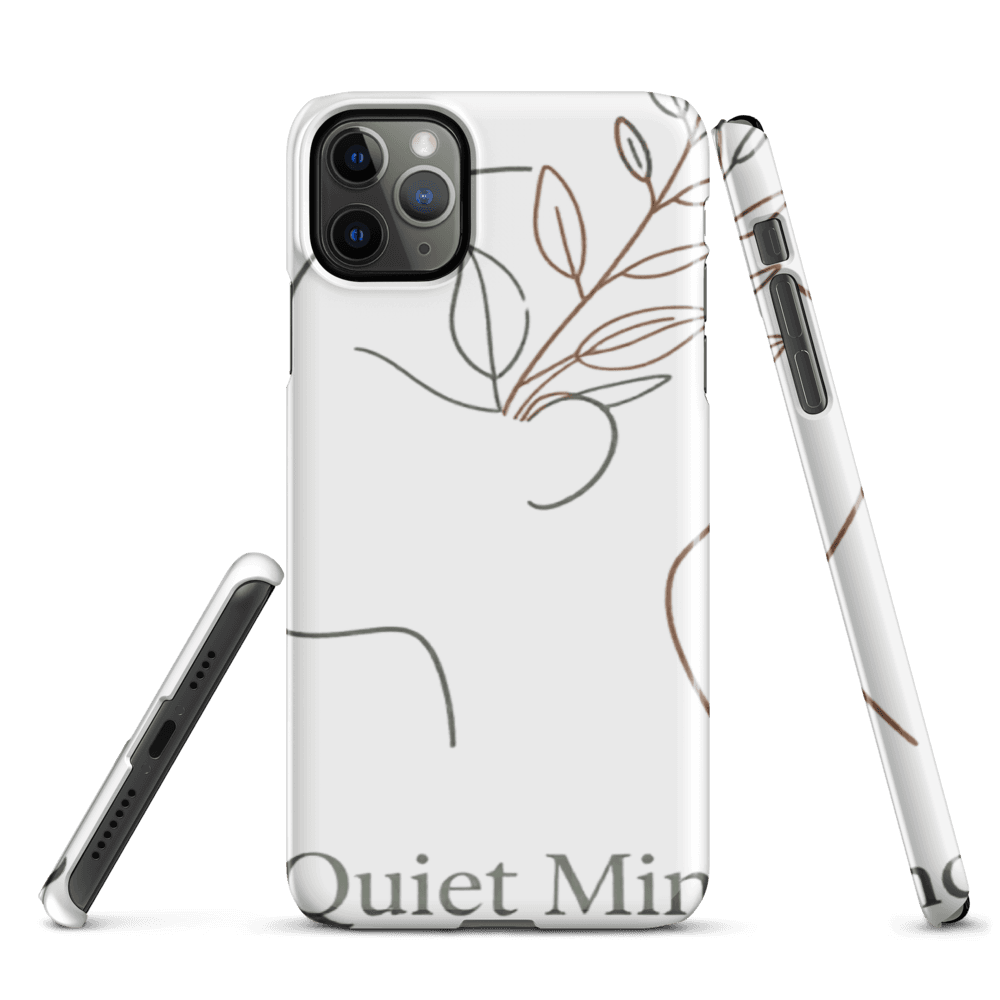 The Quiet Mind iPhone Case