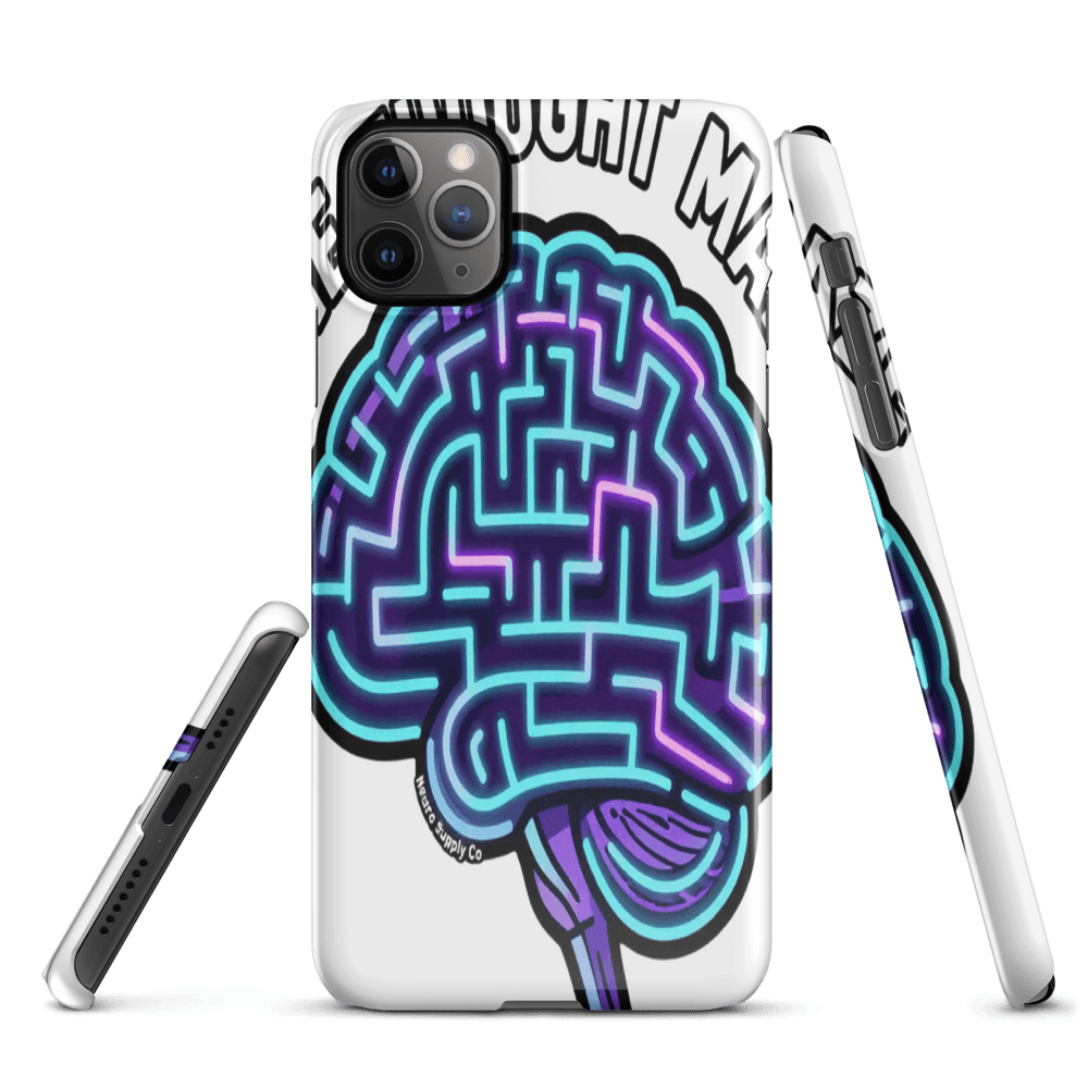 The Thought Maze iPhone Case