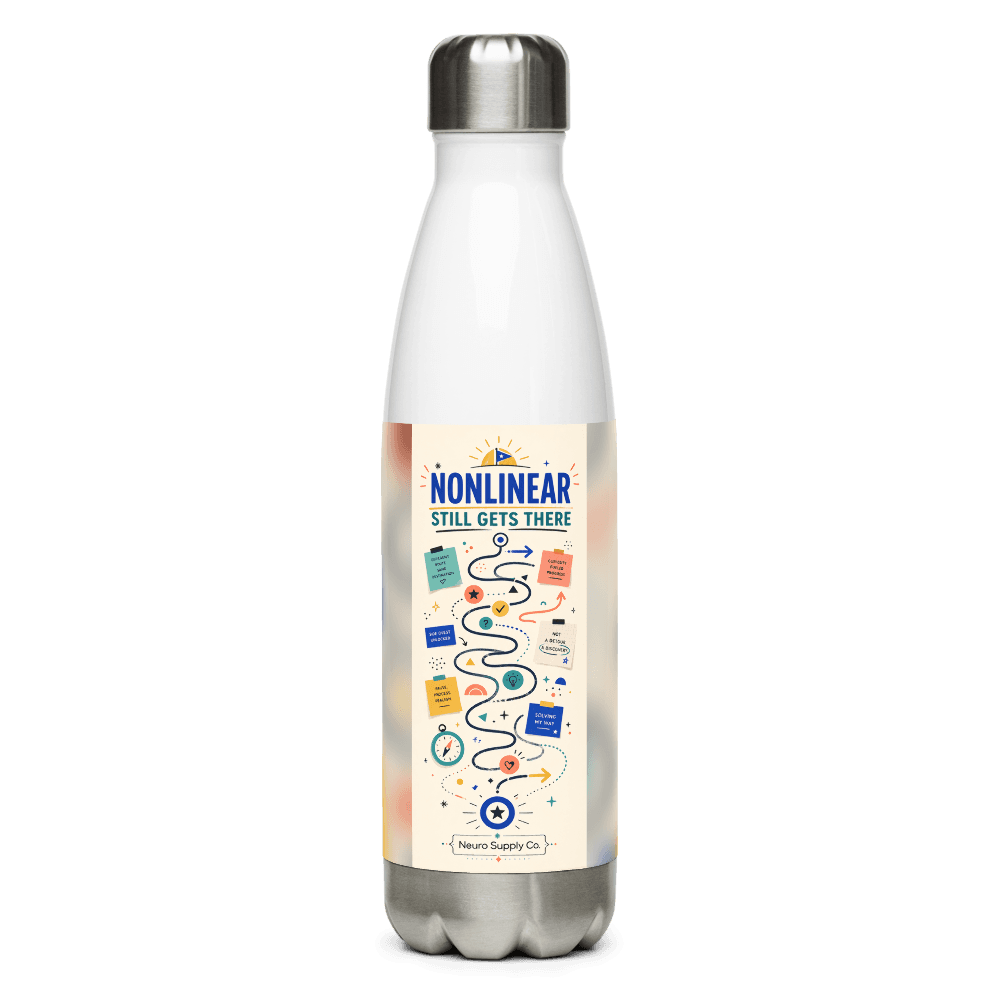 Nonlinear, Still Gets There Water Bottle
