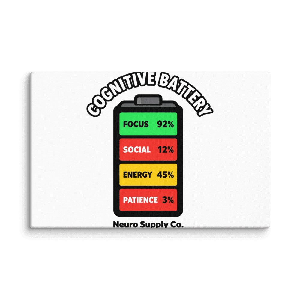 Cognitive Battery Canvas Print