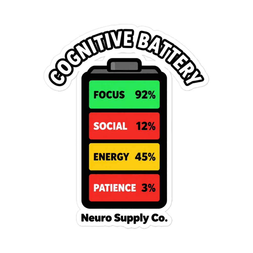 Cognitive Battery Sticker