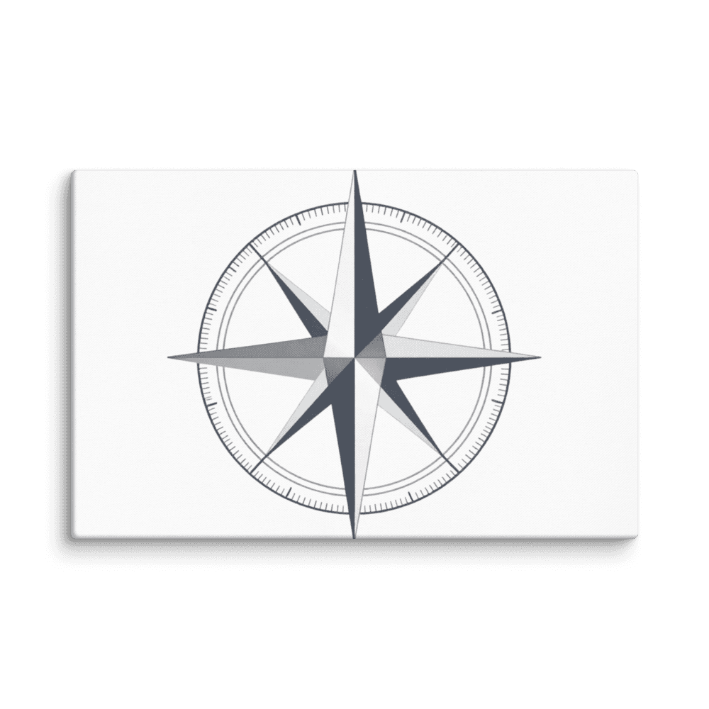 Focus Compass Canvas Print