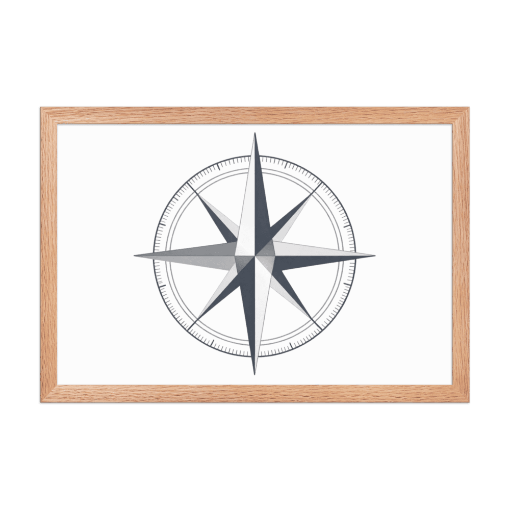 Focus Compass Art Print
