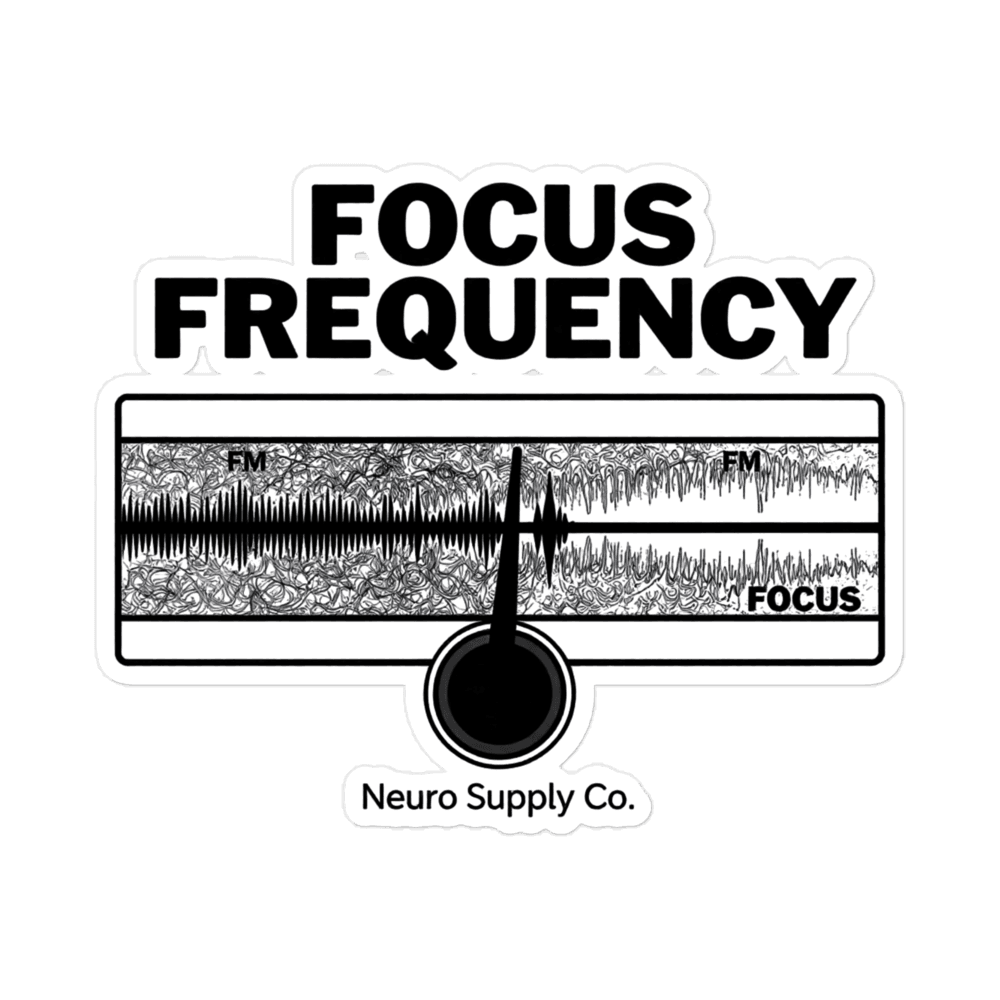 Focus Frequency Sticker