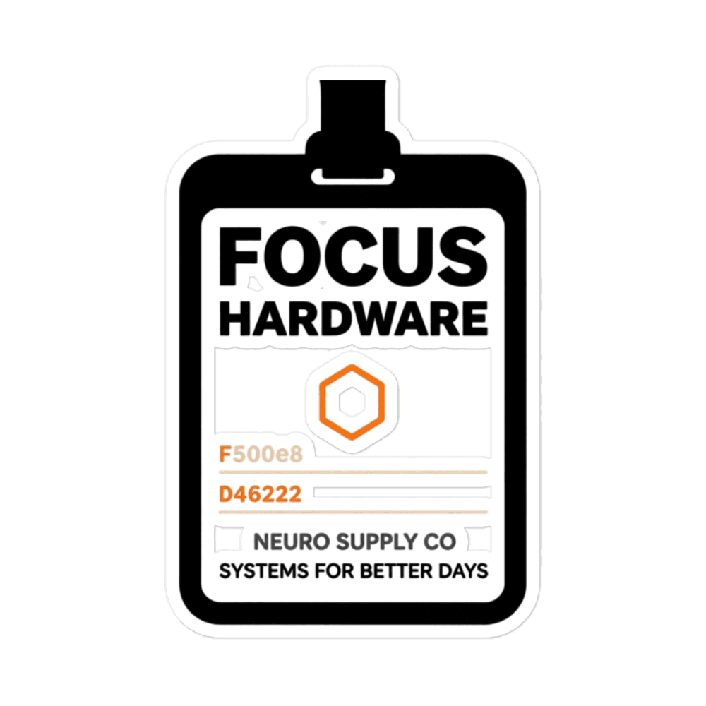 Focus Hardware Sticker