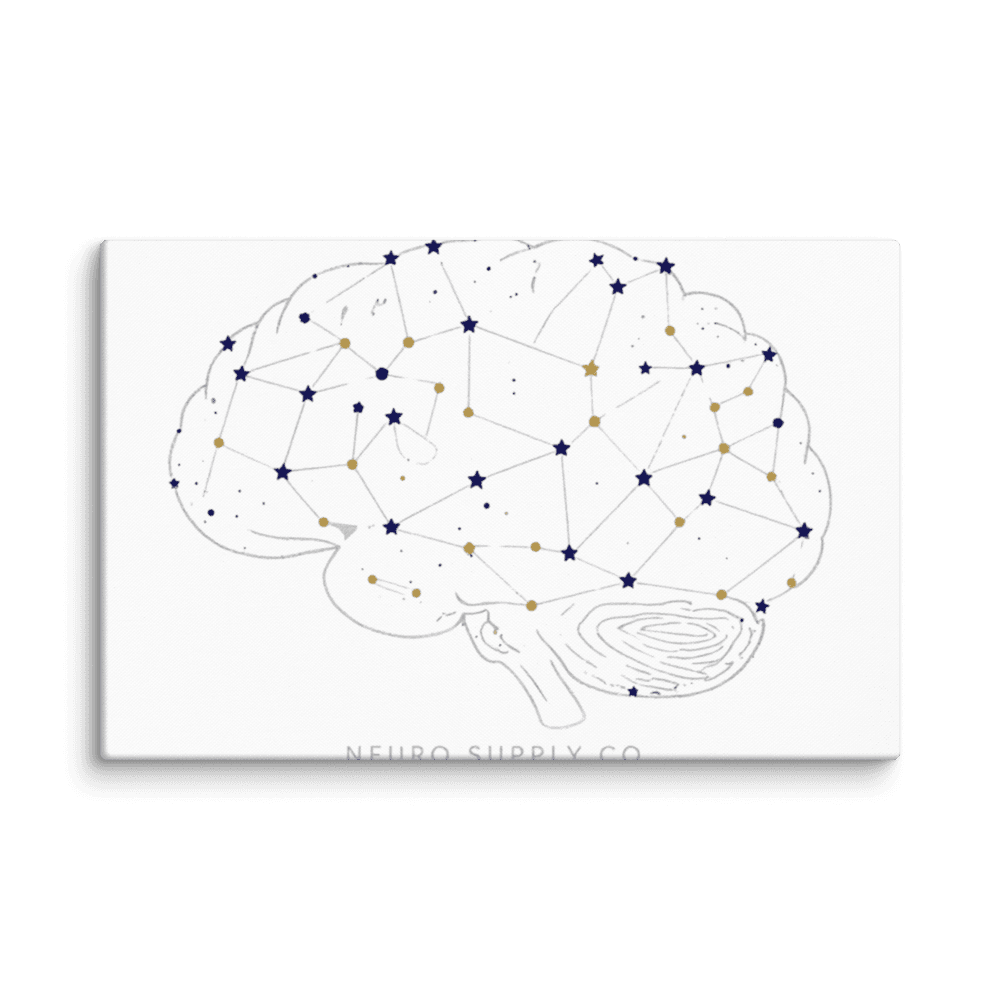 Neural Constellation II Canvas Print