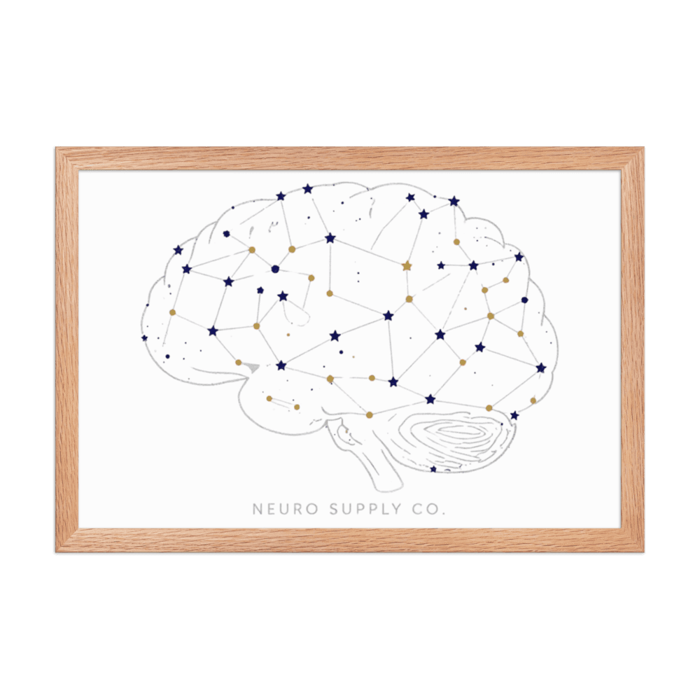 Neural Constellation II Art Print