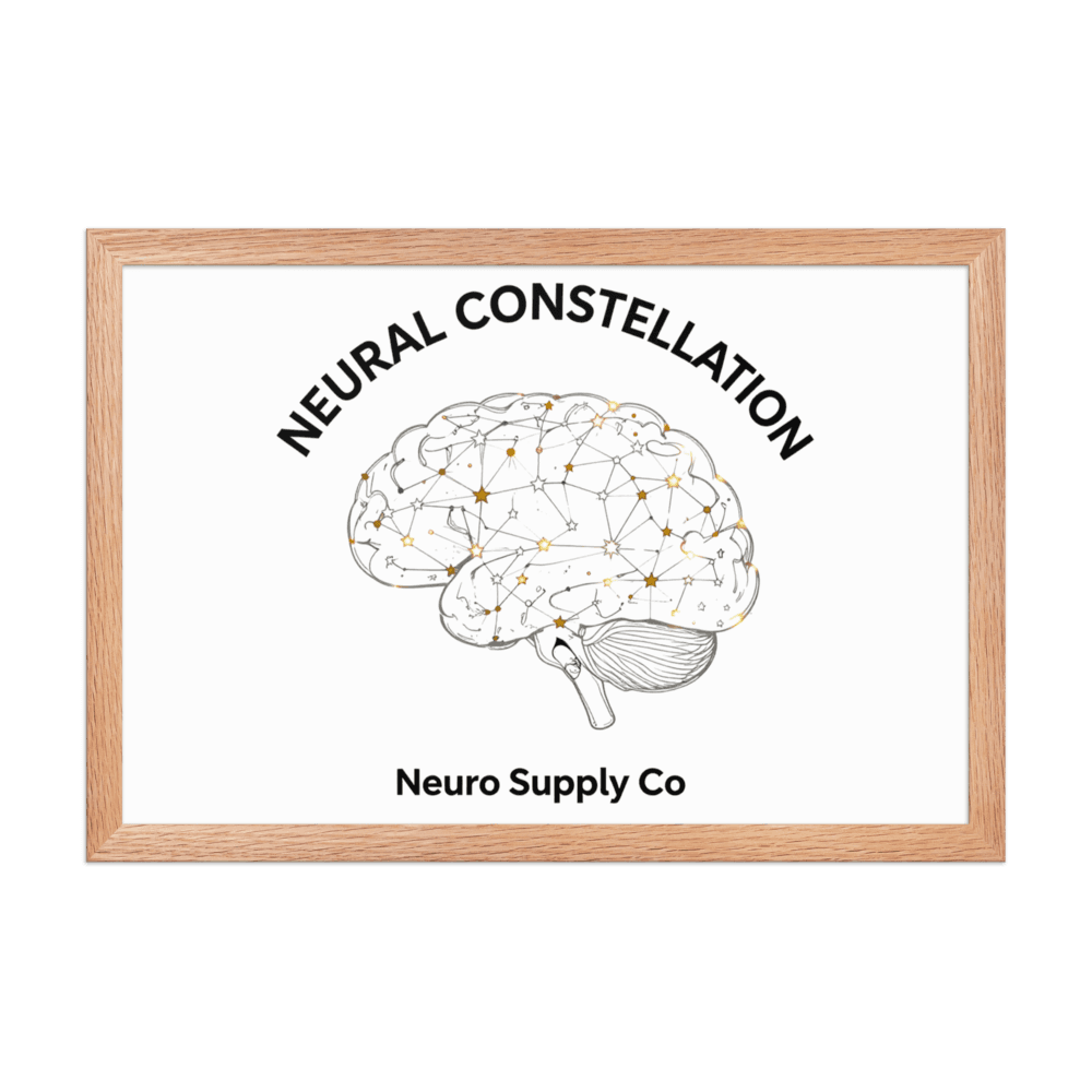 Neural Constellation Art Print