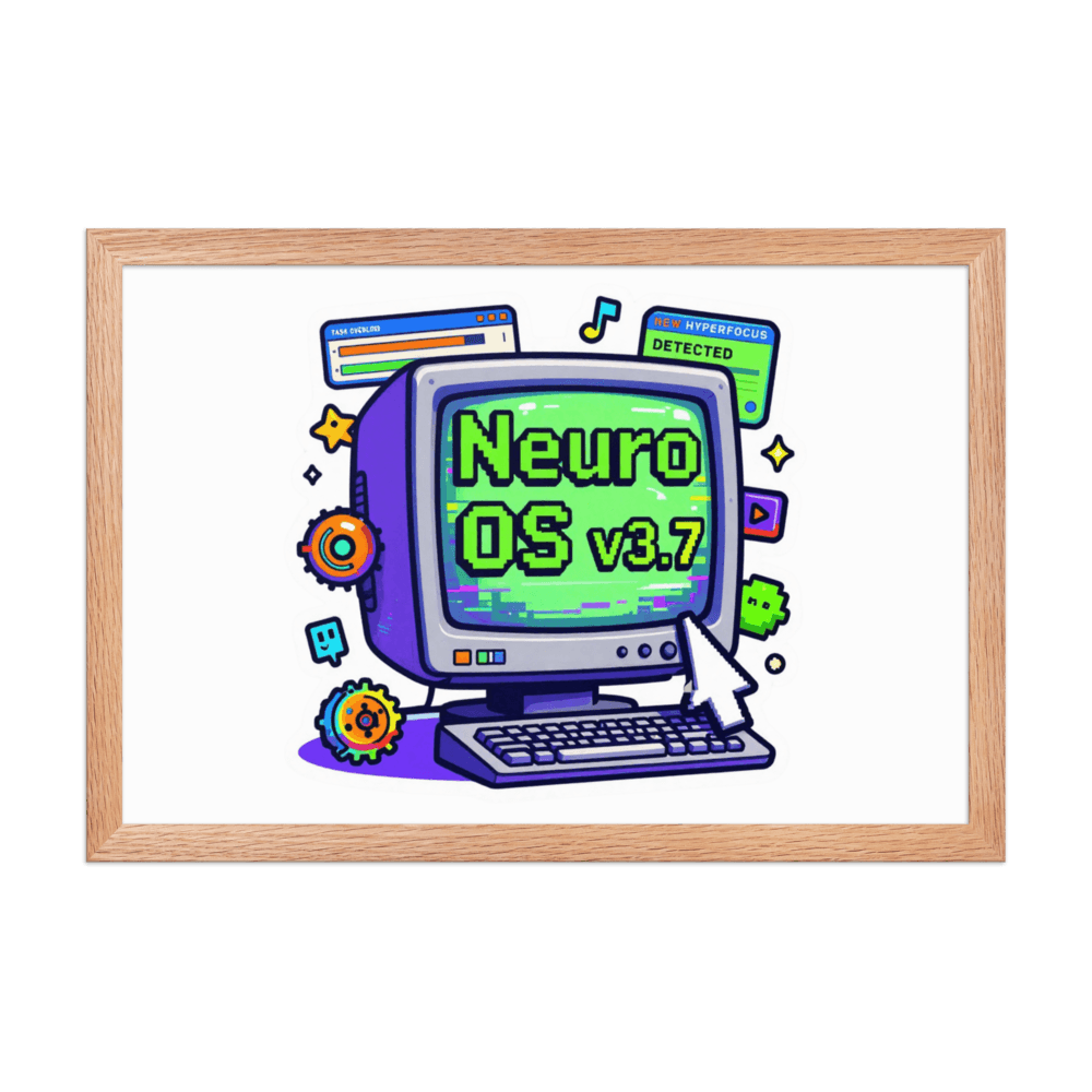 Neuro OS Art Print