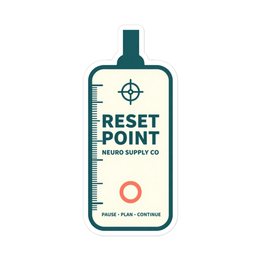 Reset Point Sticker