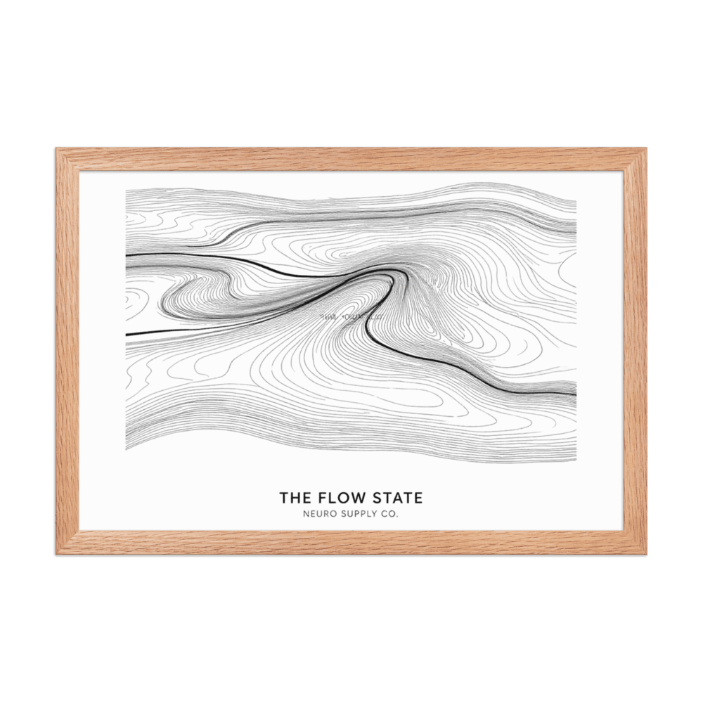 The Flow State Art Print