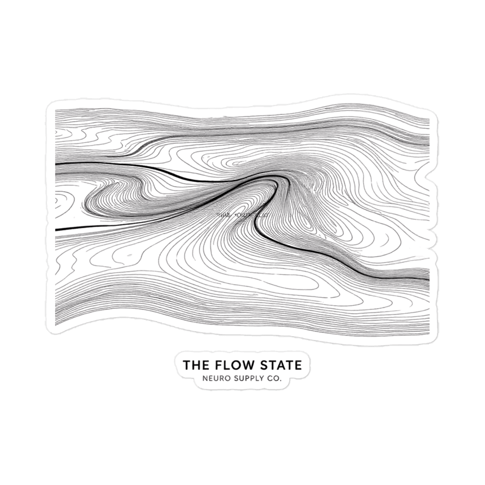 The Flow State Sticker