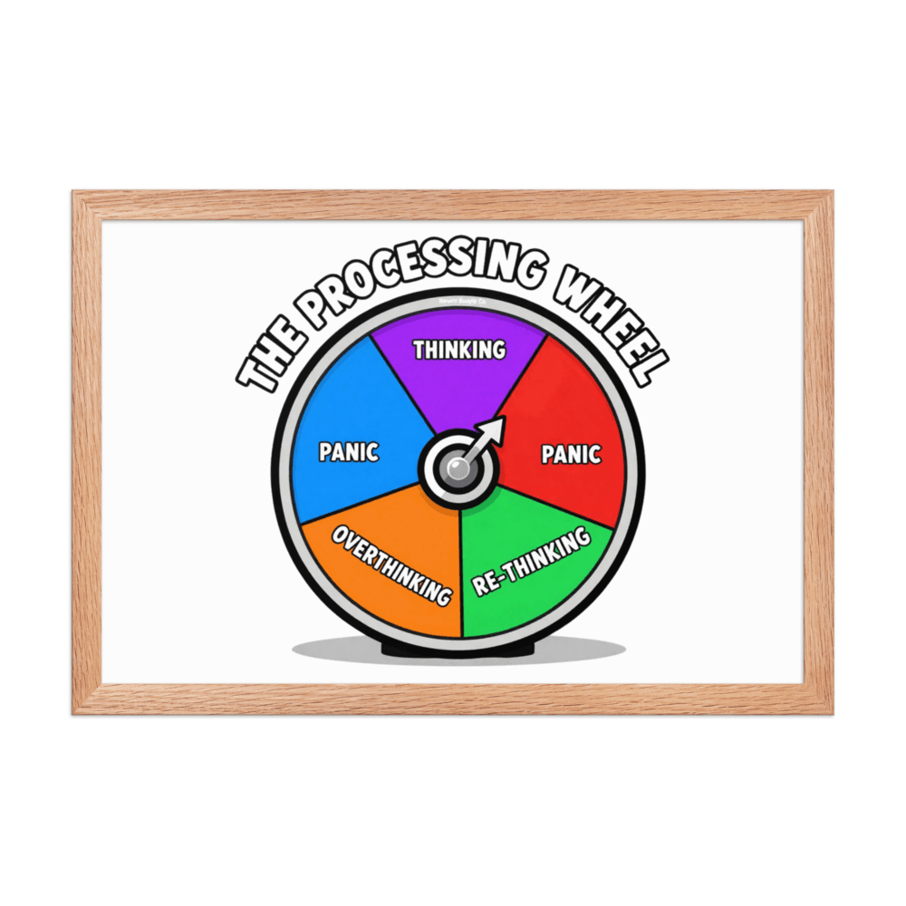 The Processing Wheel Art Print