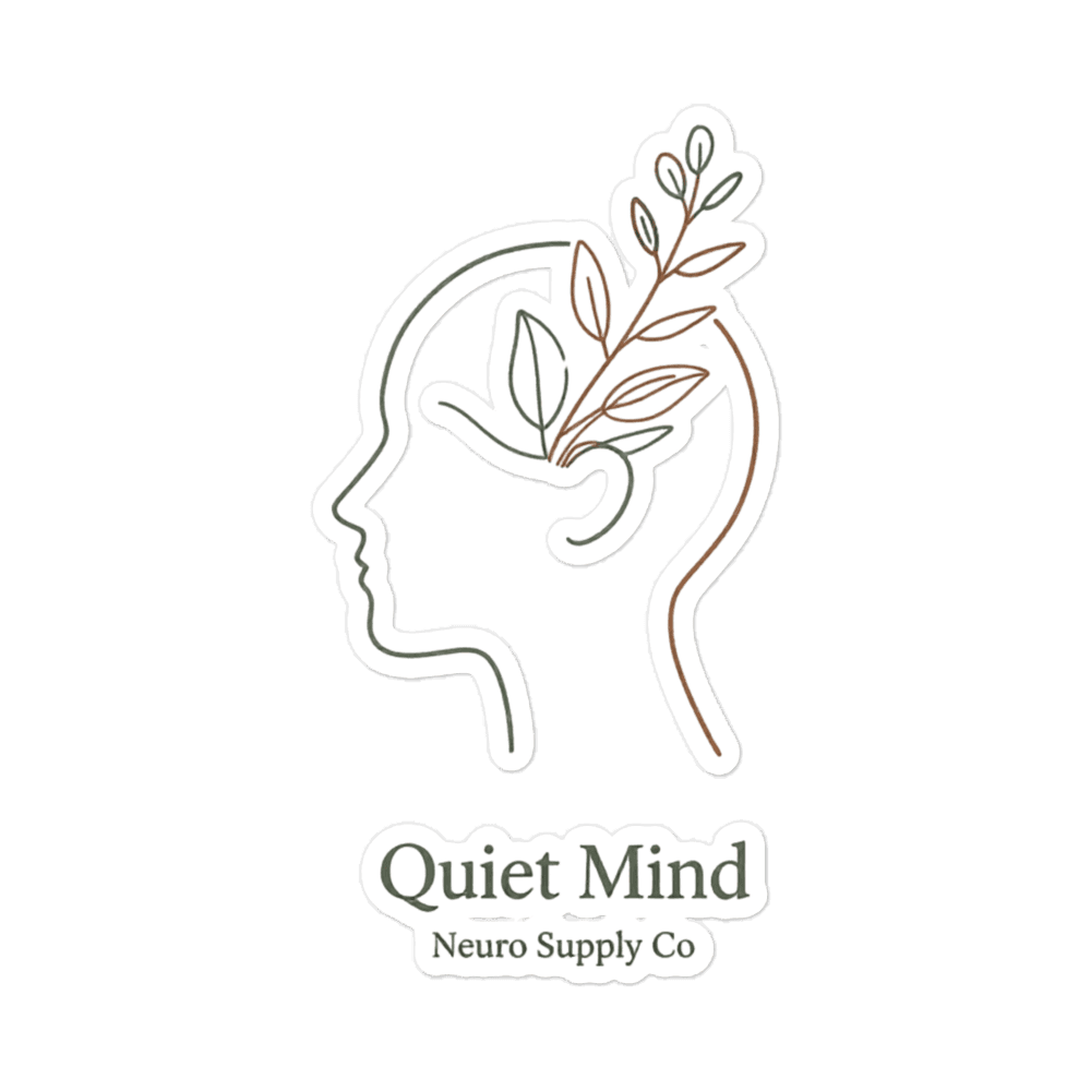 The Quiet Mind Sticker