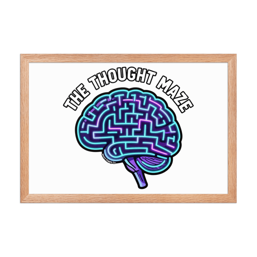 The Thought Maze Art Print