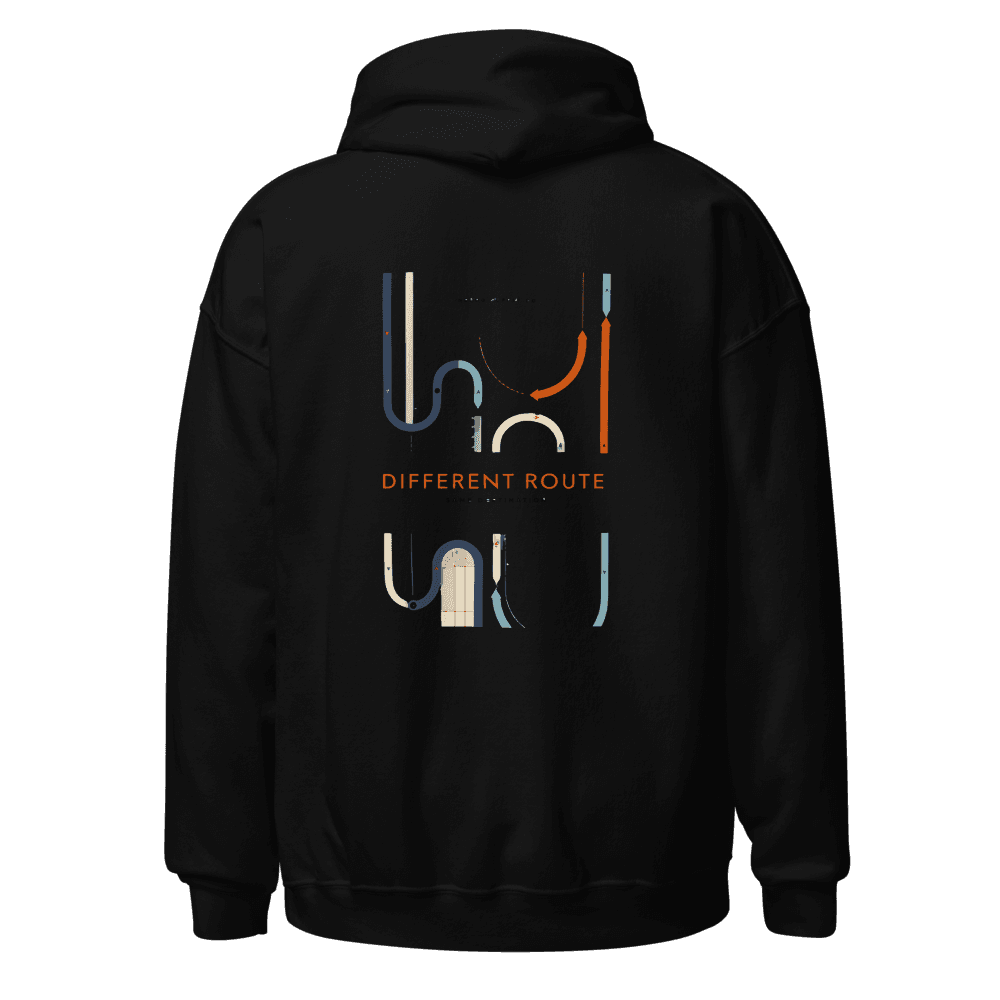 Abstract Flow Hoodie