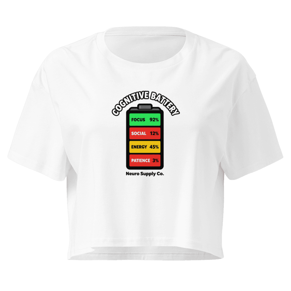 Cognitive Battery Crop Tee