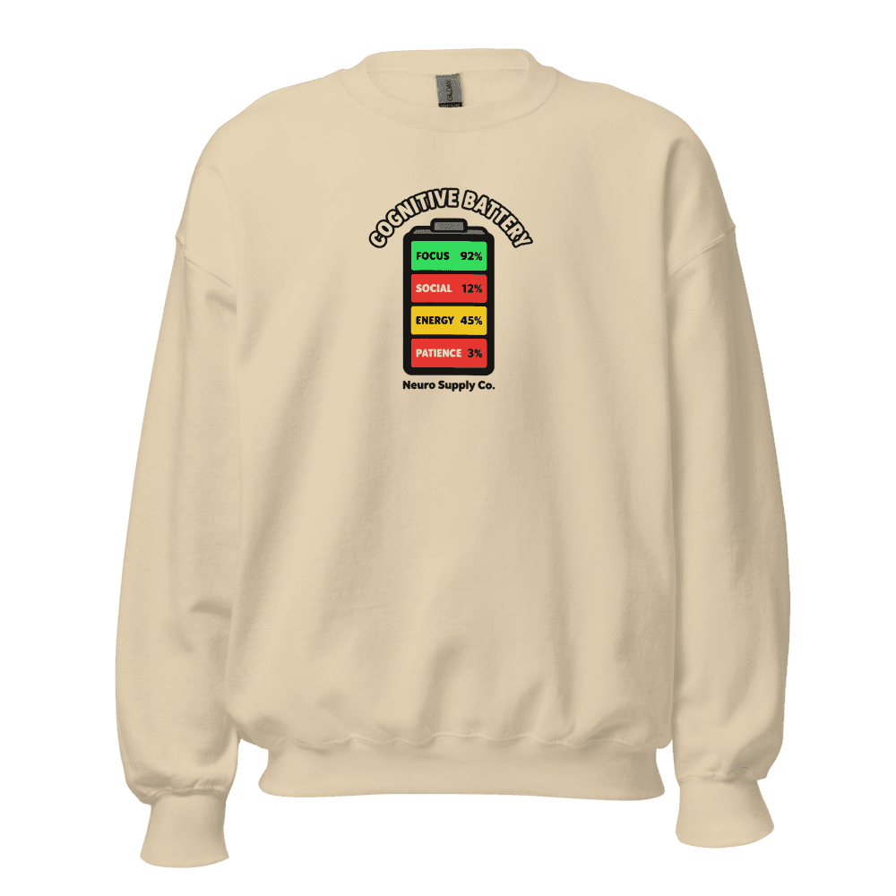 Cognitive Battery Sweatshirt