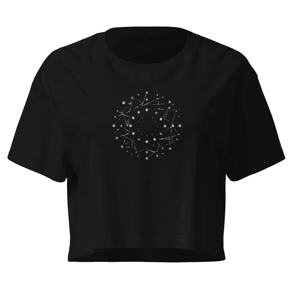 Connected Dots Crop Tee