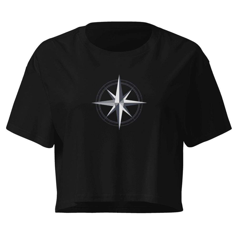 Focus Compass Crop Tee