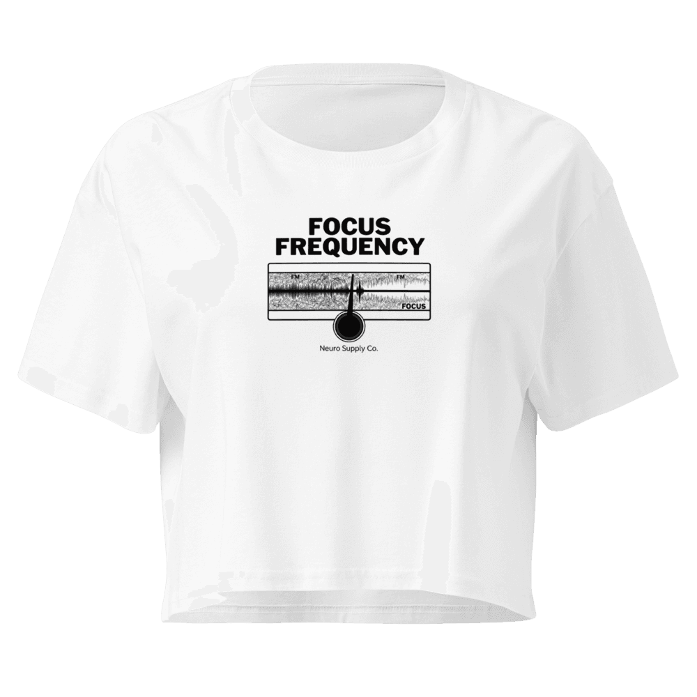 Focus Frequency Crop Tee