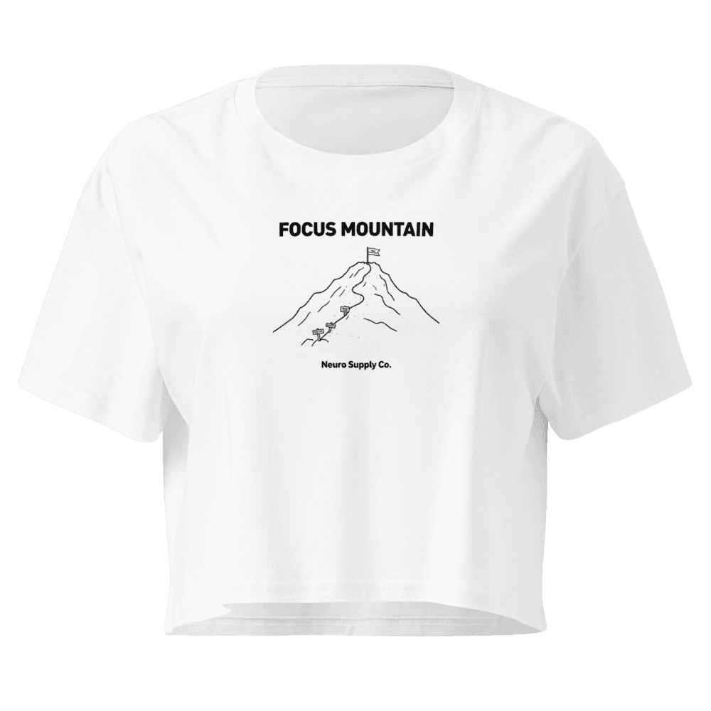 Focus Mountain Crop Tee