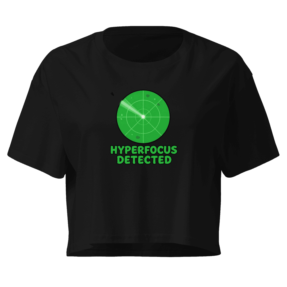 Hyperfocus Radar Crop Tee